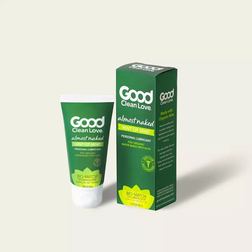 Good Clean Love Almost Naked Hint Of Mint Personal Lube 1.69 Oz